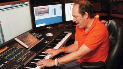 SANTA MONICA, CA : Hans Zimmer (Photo by Eric Charbonneau/Le Studio)
