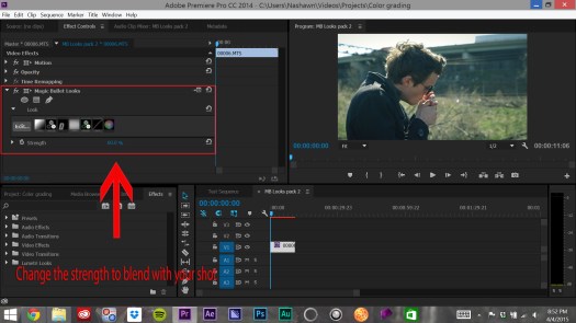 Controlling the look